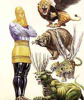 Book of Daniel Prophecies - The Metallic Image and the Beasts