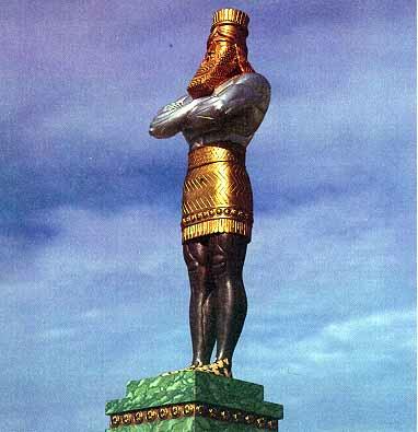 Metallic Image Of Daniel 2